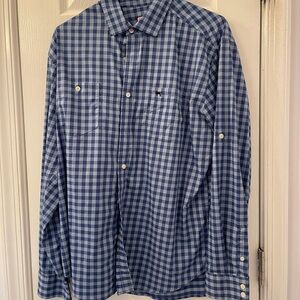 The Black Dog Blue Casual Button Down Shirt